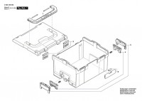 Bosch 2 608 438 693 L-Boxx 238 Carrying Case Spare Parts